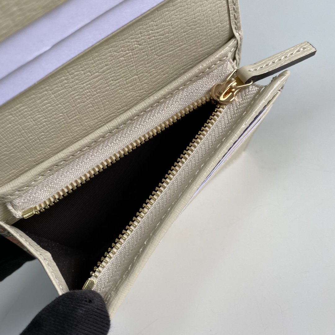 Gucci Horsebit 1955 Liberty London Pink Card Case 11cm