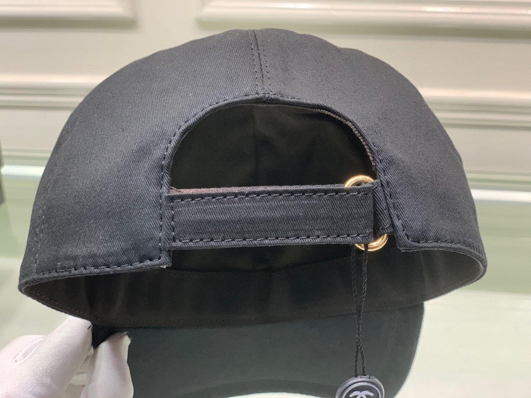 Chanel Black Cap