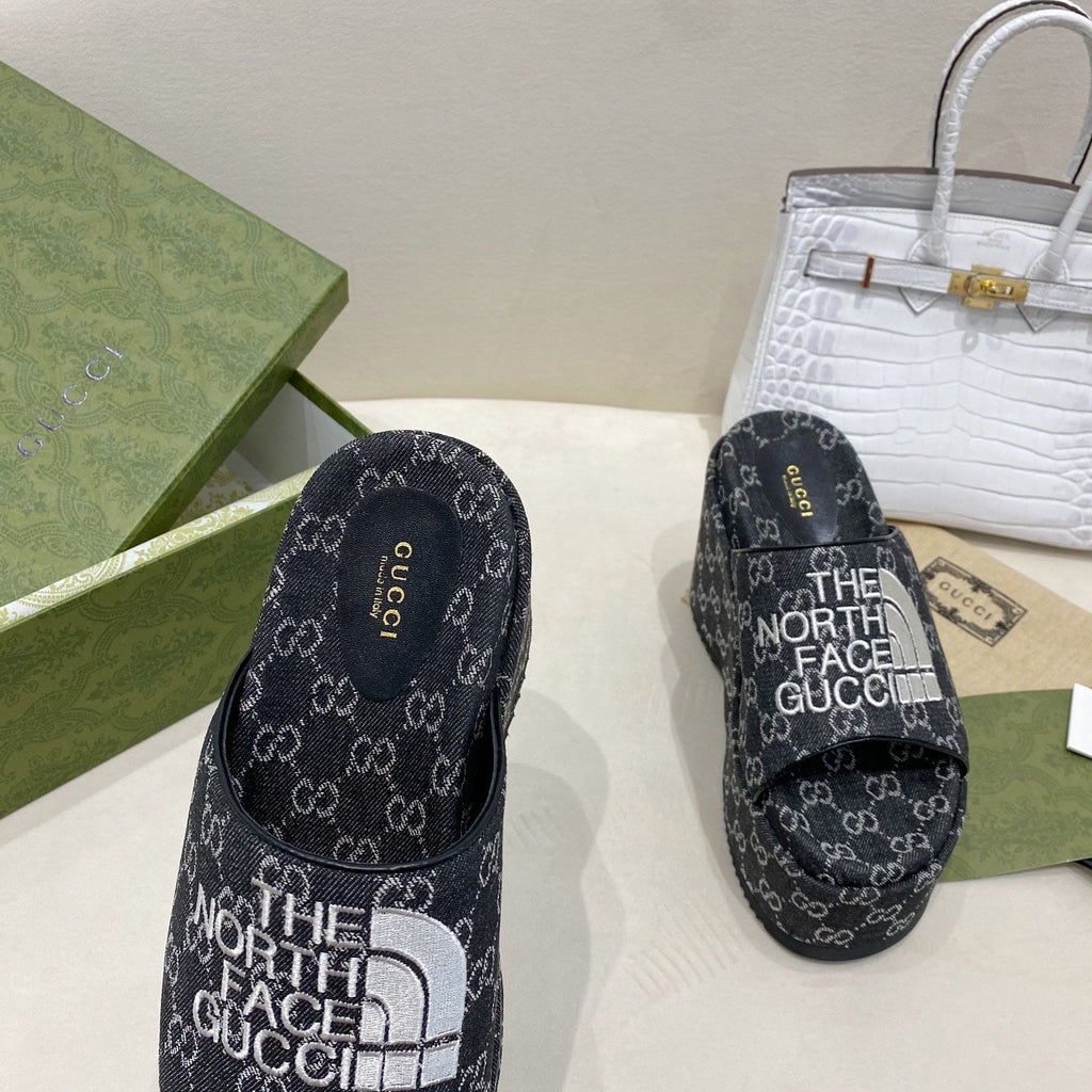 Gucci Platform Slide Sandal Black