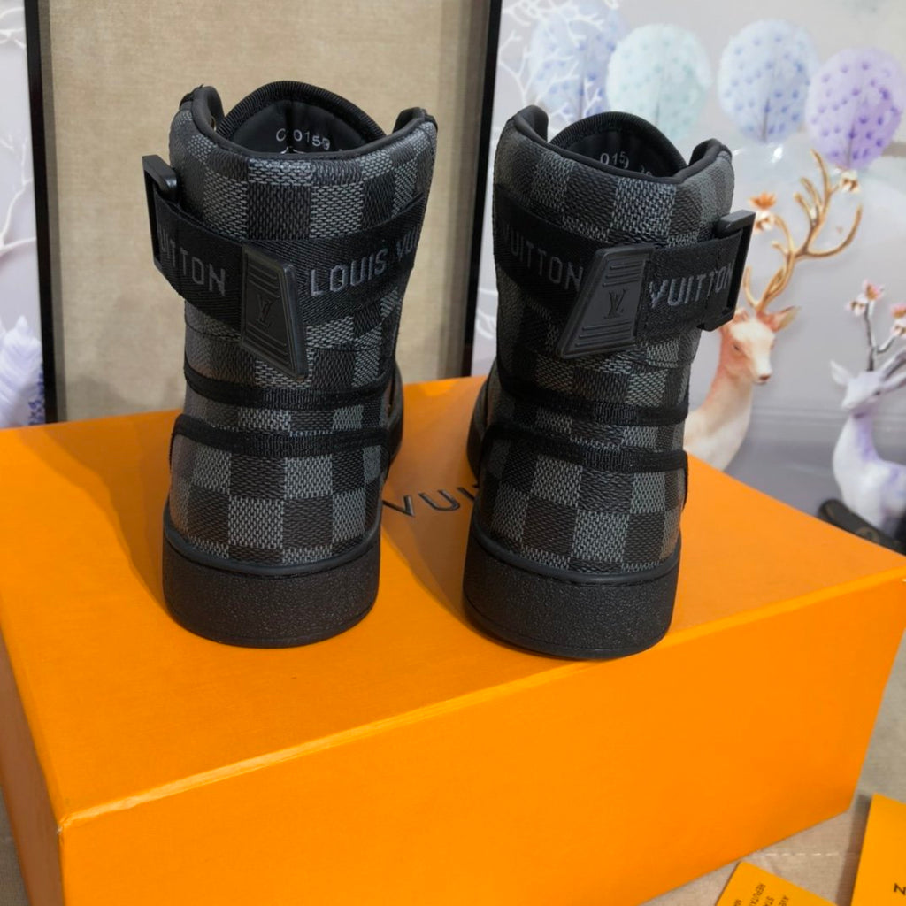Louis Vuitton Boombox Sneaker Boot Black