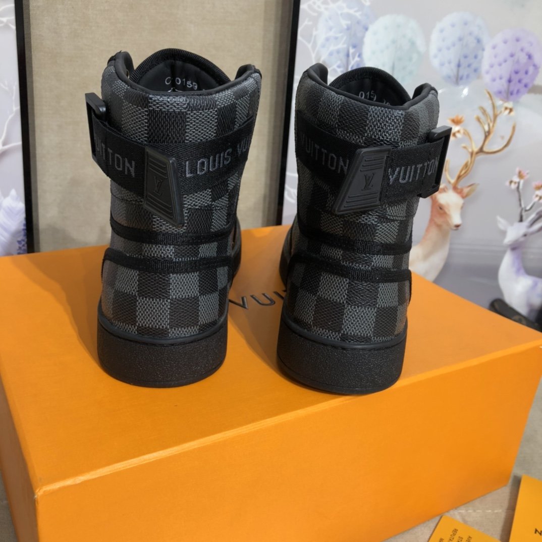 Louis Vuitton Boombox Sneaker Boot Black