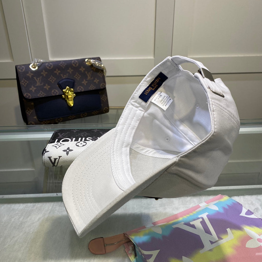 Louis Vuitton Embroidered Logo Baseball Cap