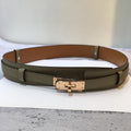 Hermes Kelly Belt Beige