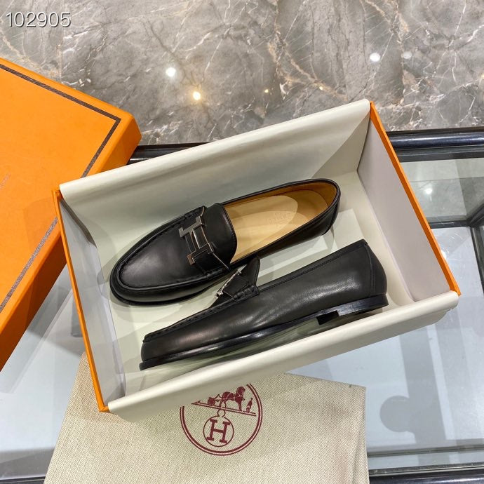 Hermes Paris Loafer Black