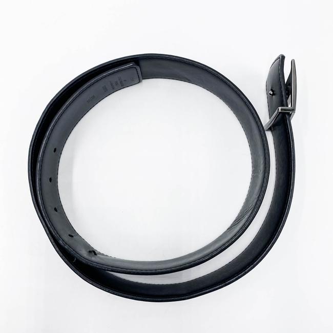 Louis Vuitton Black Calfskin Monogram Eclipse 40mm Lv Initiales Reversible Belt