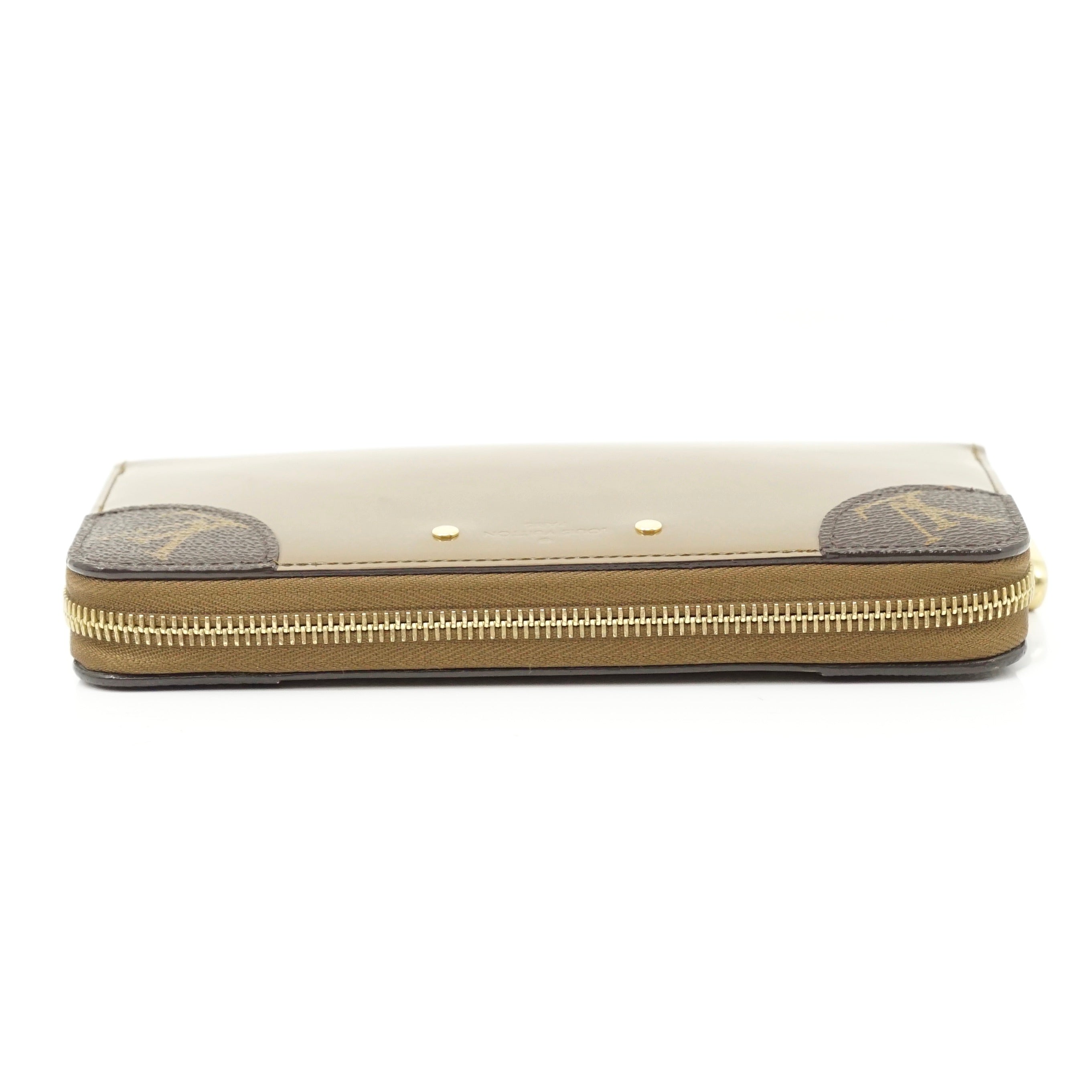 Louis Vuitton Zippy Wallet Brown
