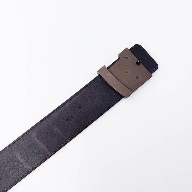 Louis Vuitton Brown Damier Ebene 40mm Lv Initiales 85 34 Belt