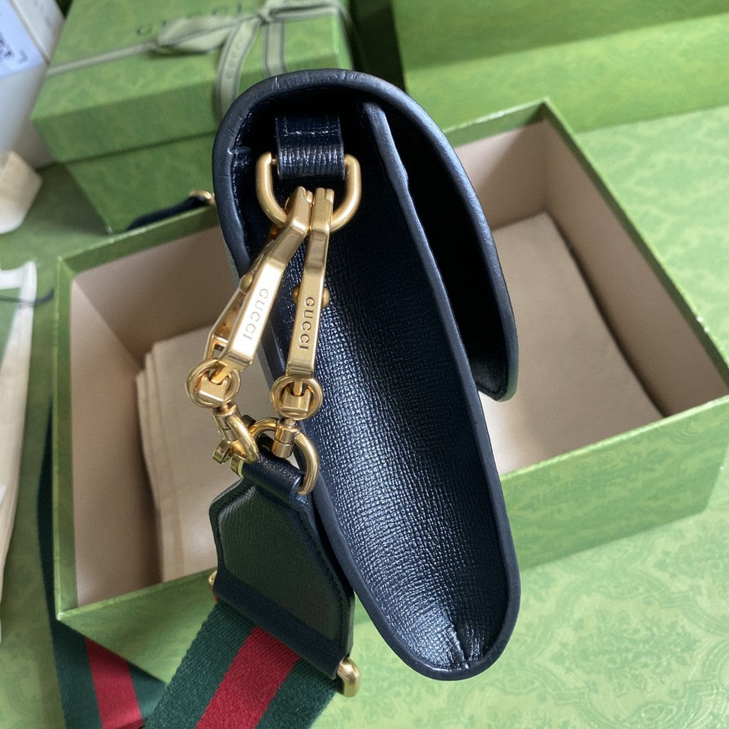 Gucci Horsebit 1955 Small Bag 26cm Black