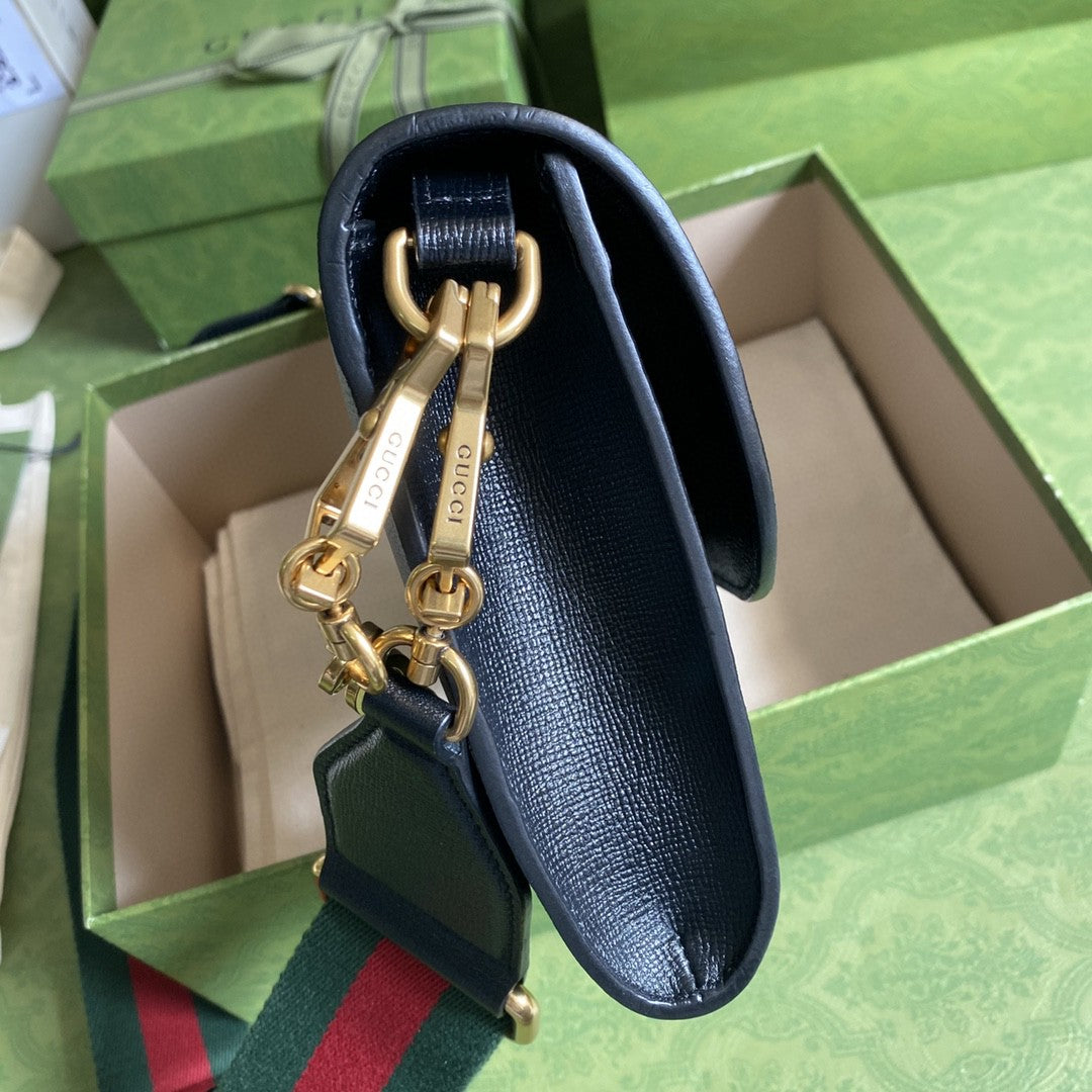 Gucci Horsebit 1955 Small Bag 26cm Black