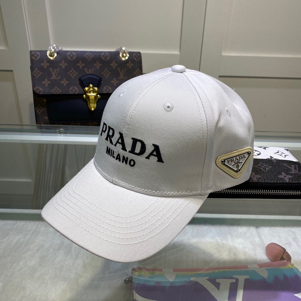Prada Denim Baseball Cap