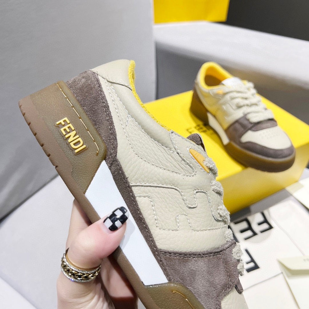 Fendi Match Sneaker Brown