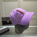 Prada Denim Baseball Cap