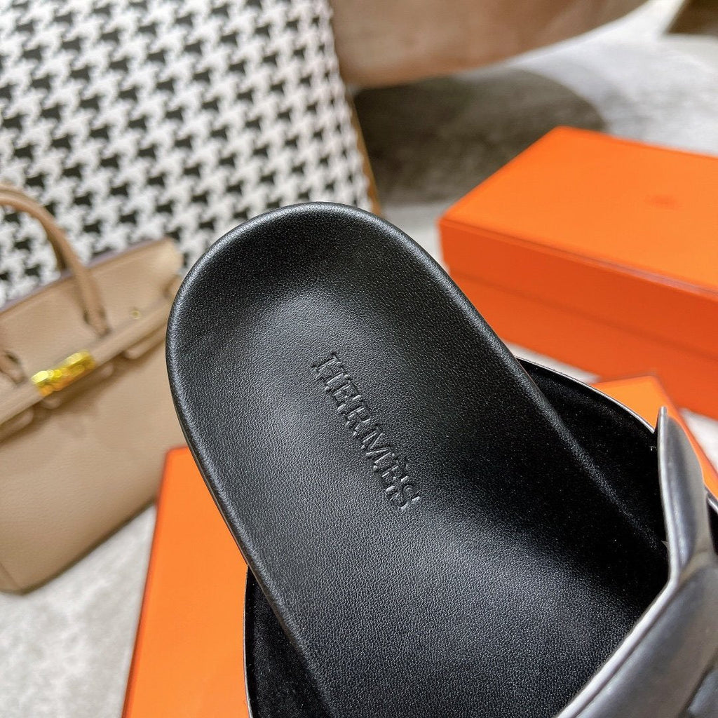 Hermes Extra Sandal Black