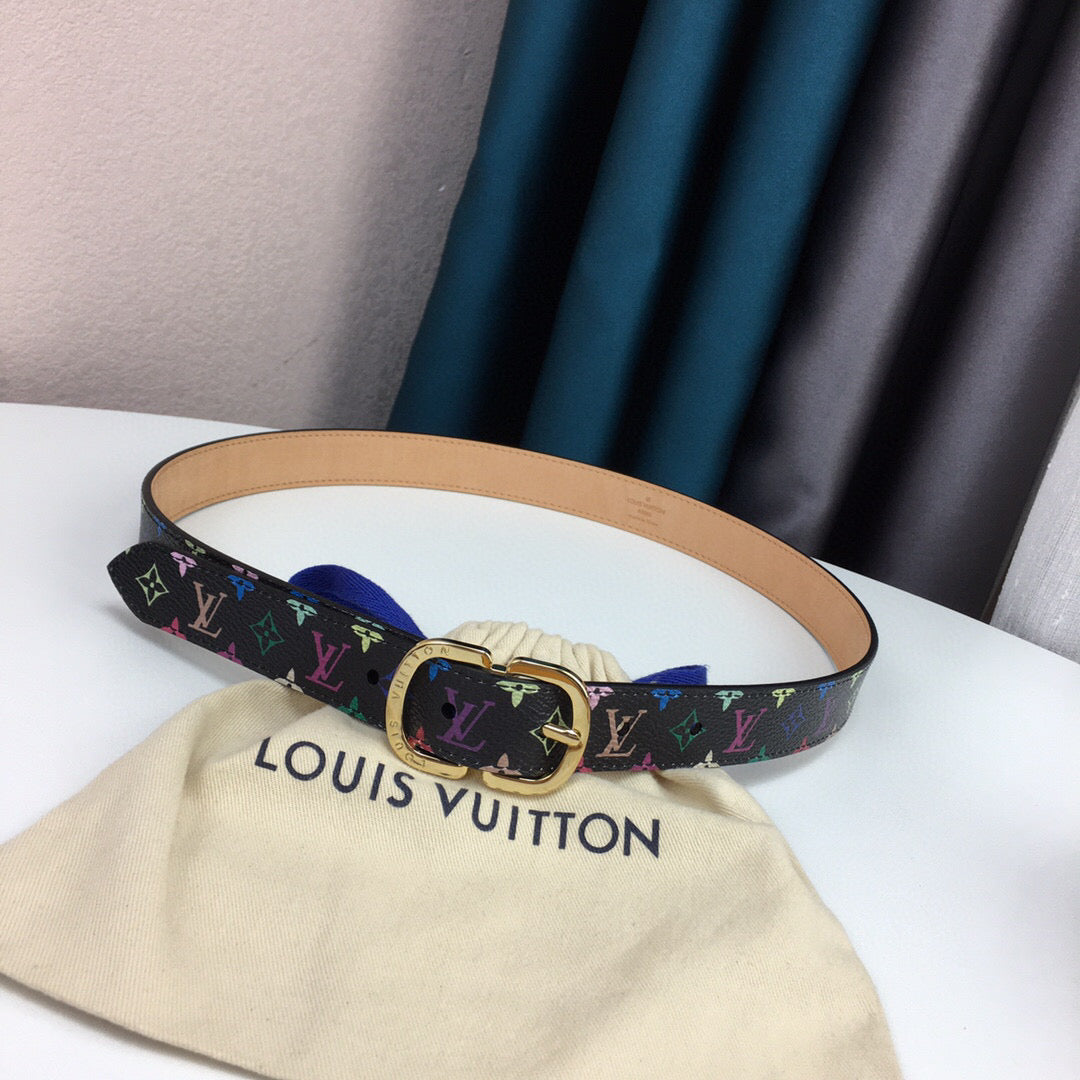 Louis Vuitton Mini Belt Black