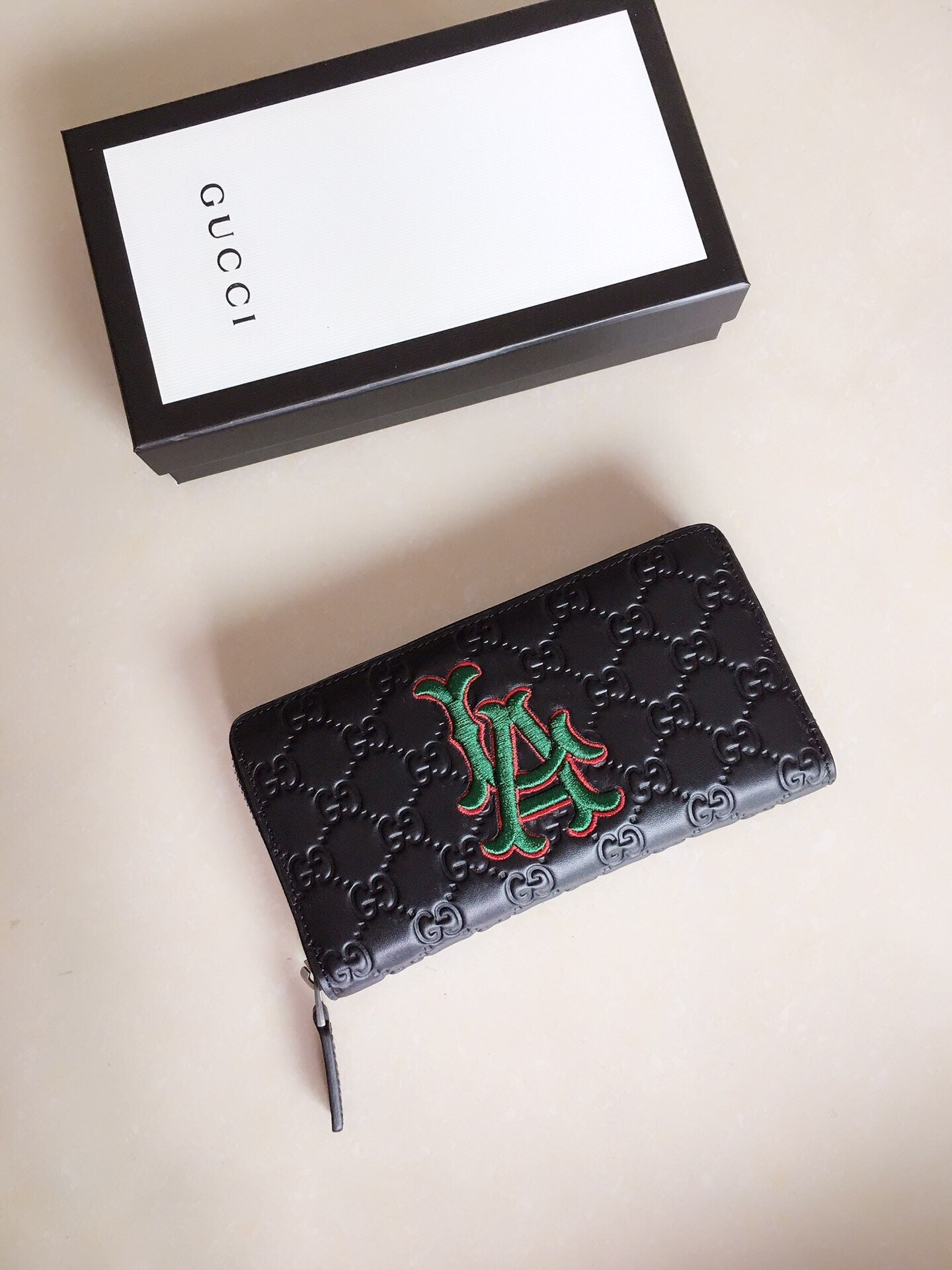 Gucci Ophidia GG Zip Around Wallet 19cm