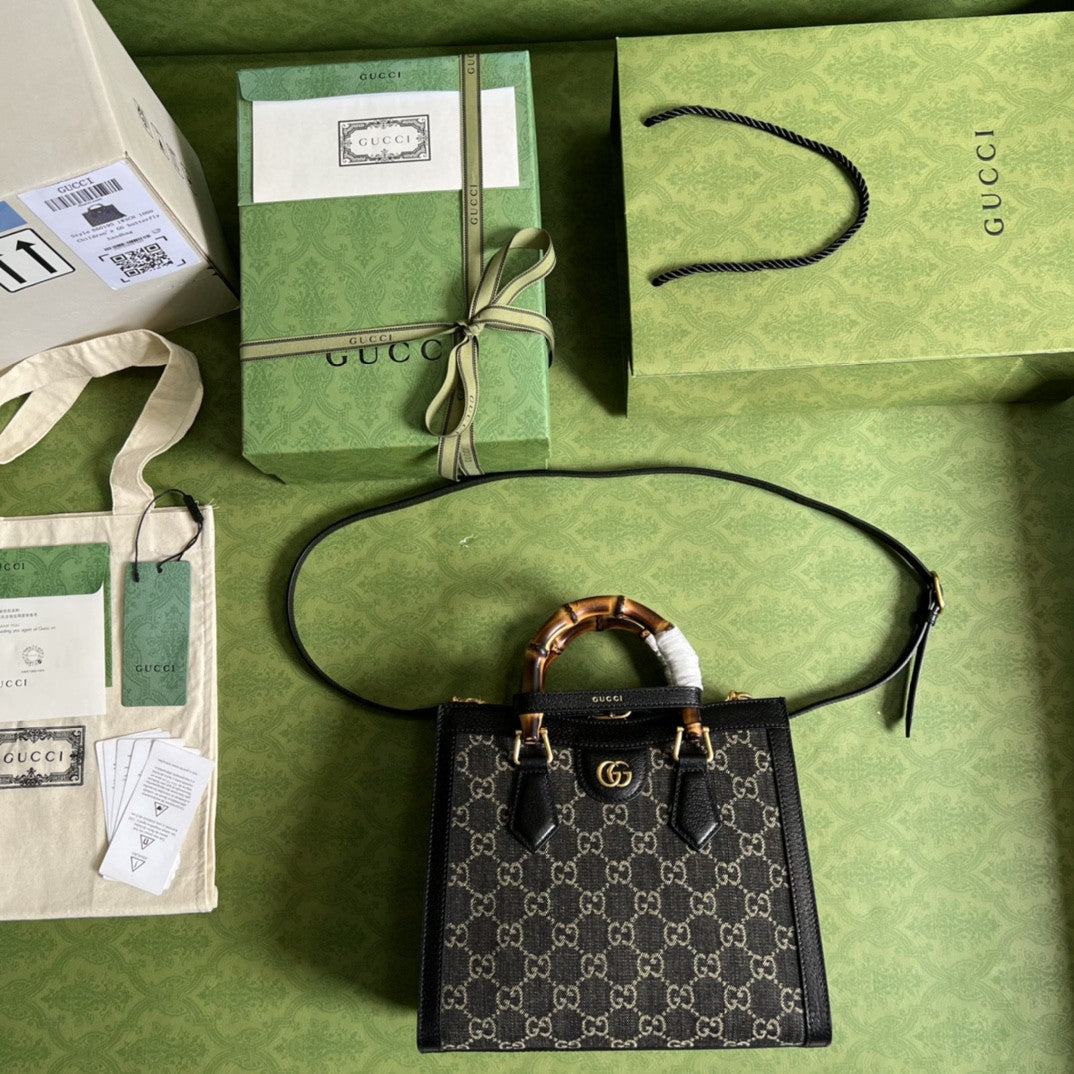 Gucci Ophidia GG Mini Bag 27cm Black