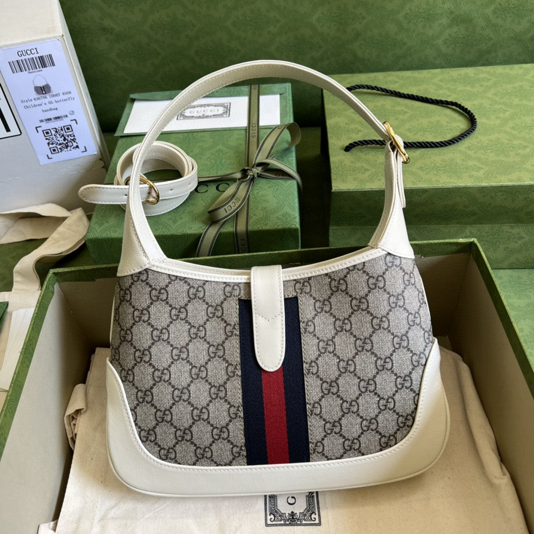Gucci Jackie 1961 Small Shoulder Bag 24cm Beige