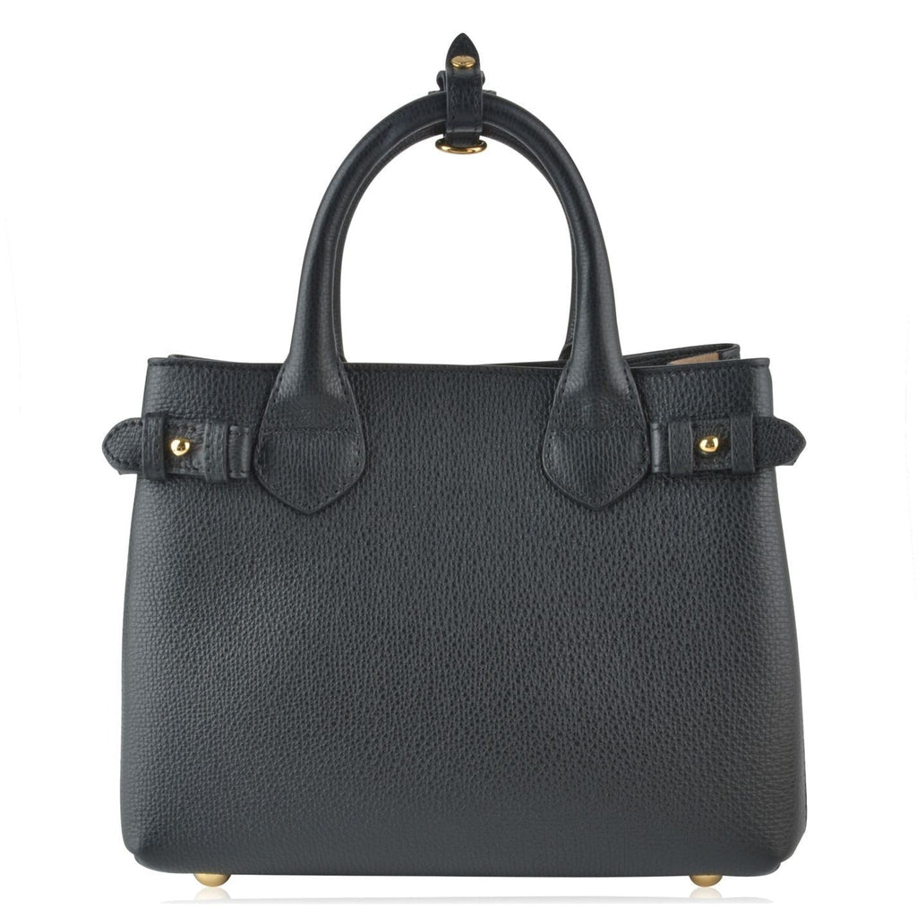 Medium House Check Baby Banner Tote Black