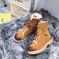 Fendi F Logo Lace Up Ankle Boots Suede Calfskin Leather Fall/Winter 2020 Collection, Tan