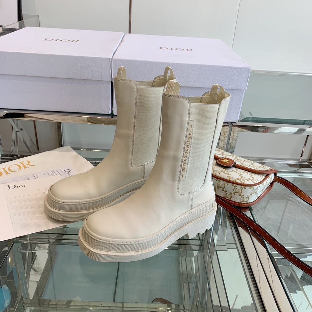 DiorIron Ankle Boot Beige