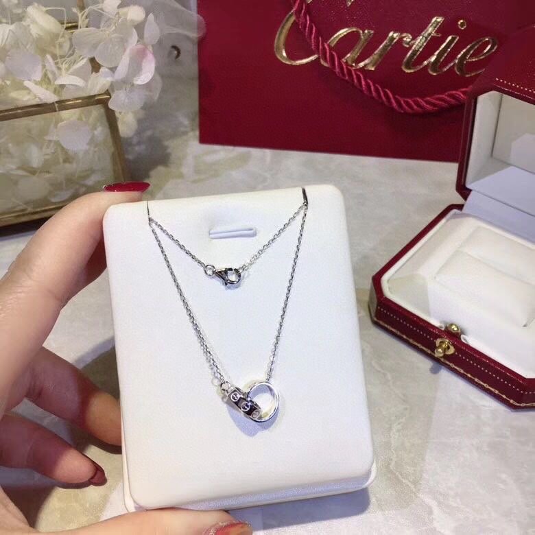Combine Catier Necklace And Bracelet
