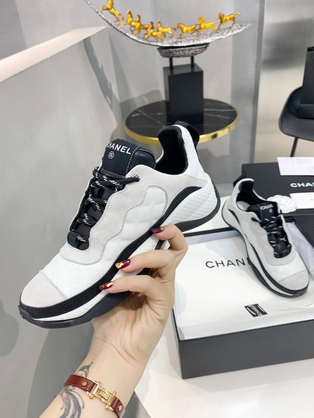 Chanel Trainers Sneakers White