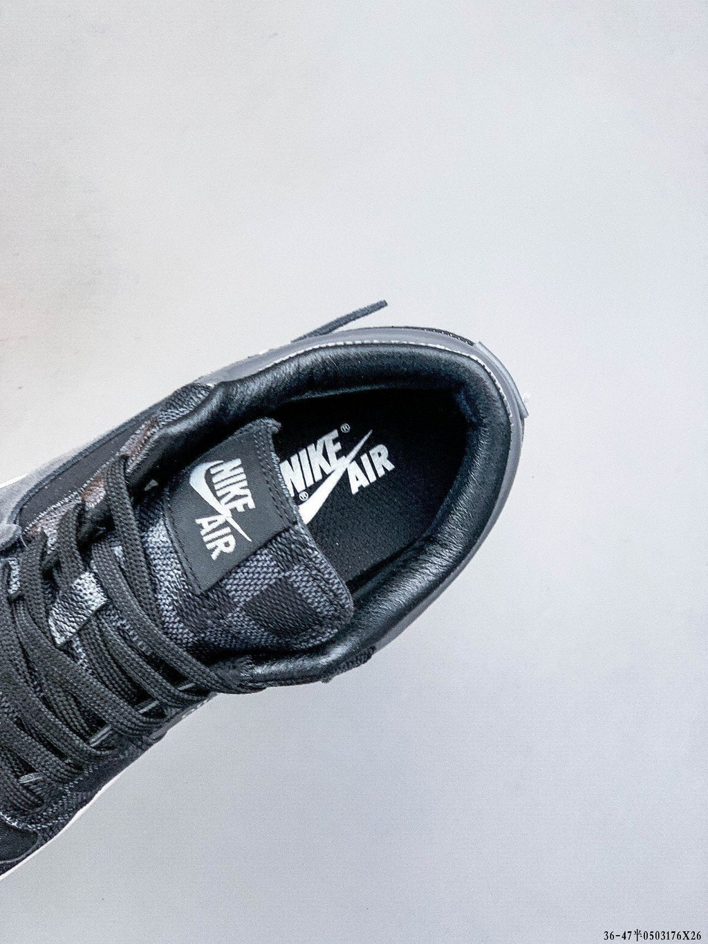 Louis Vuitton and Nike Air Force 1