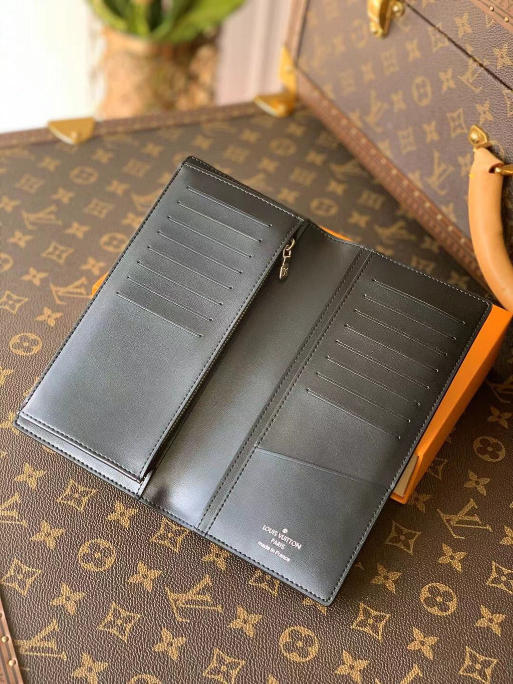 Louis Vuitton Damier Wallet 10cm Blue