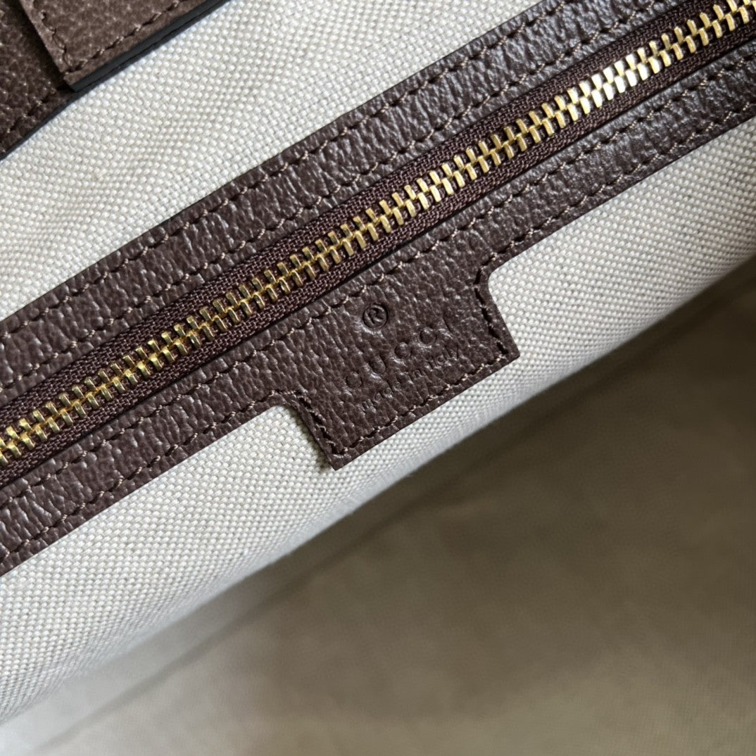 Gucci Ophidia Jumbo GG Medium Tote Bag 38cm Brown
