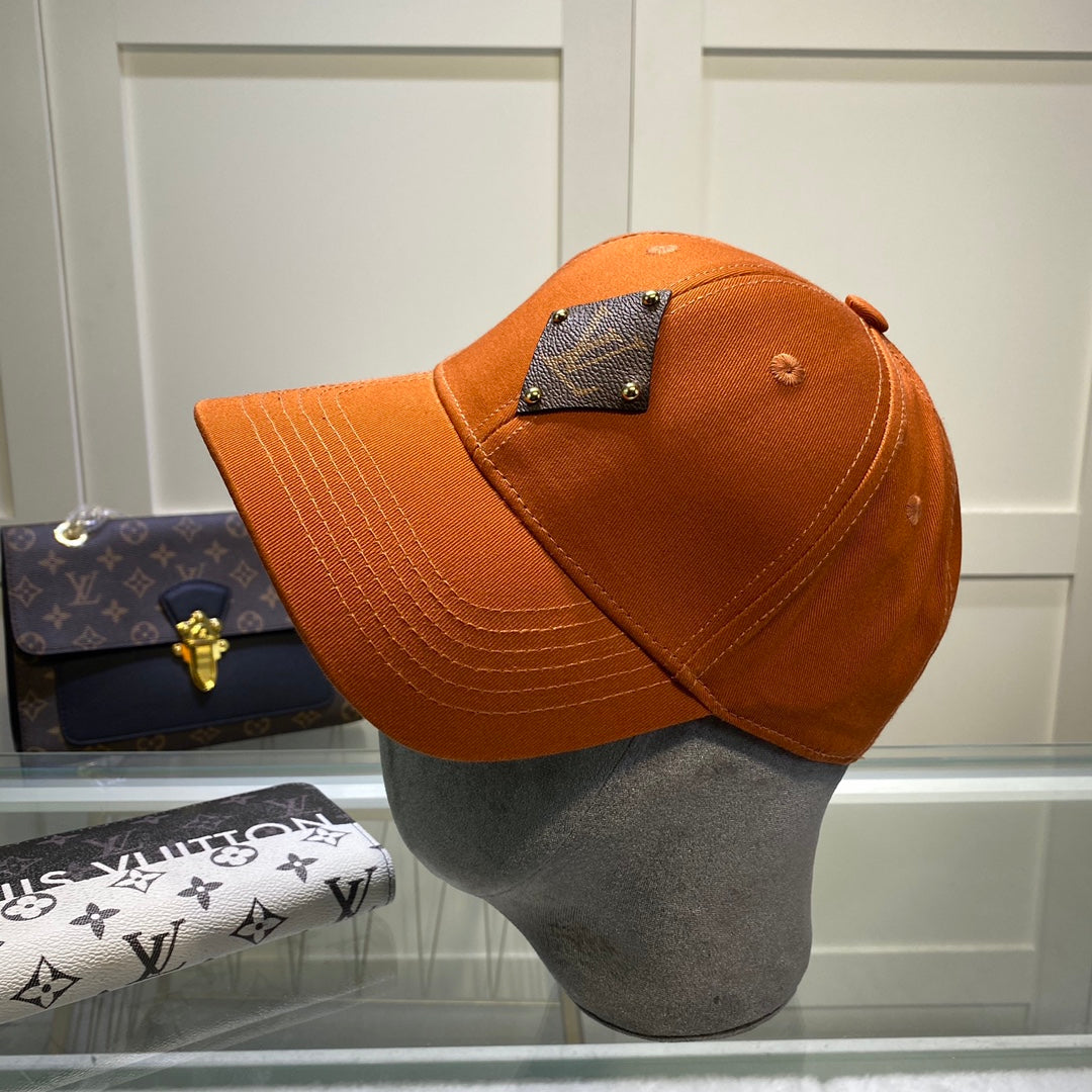 Louis Vuitton Embroidered Logo Baseball Cap
