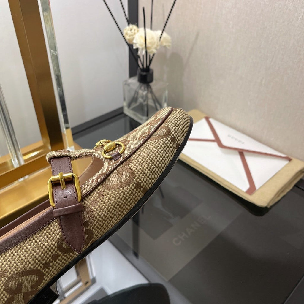 Gucci Jordaan Loafer Brown