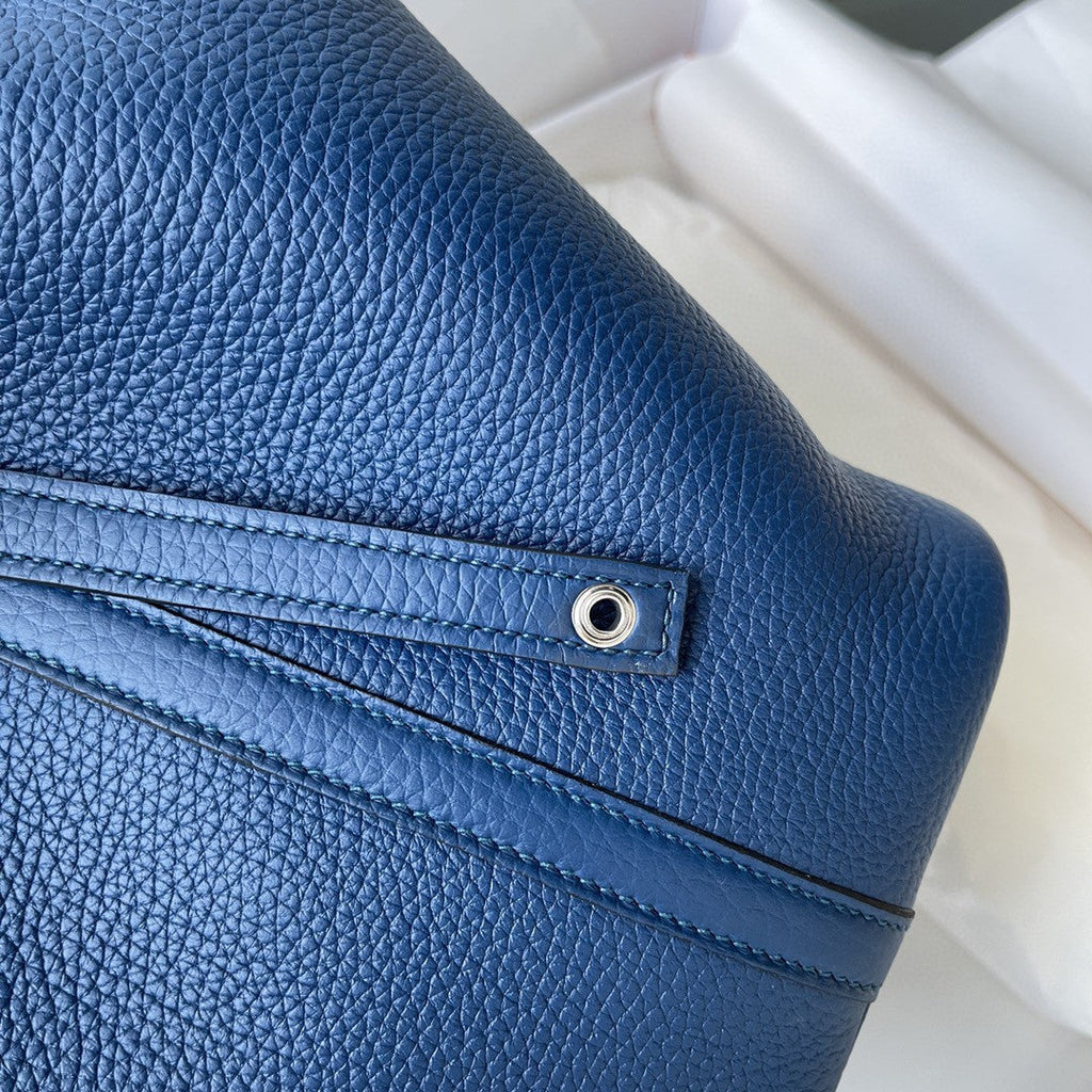 Hermes Picotin Lock 18 Bag Dark Blue
