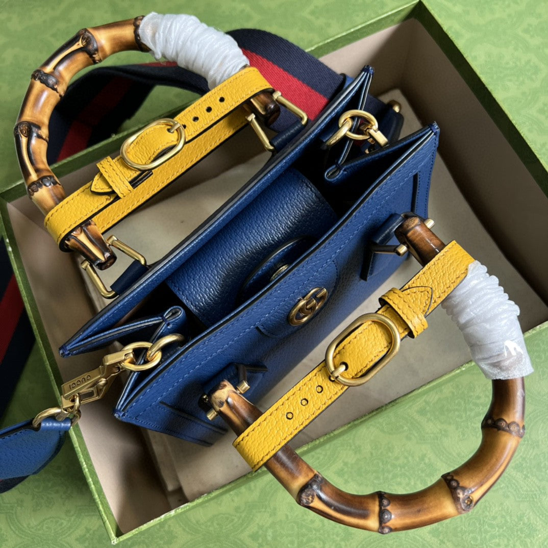 Gucci Ophidia GG Mini Bag 20cm Blue