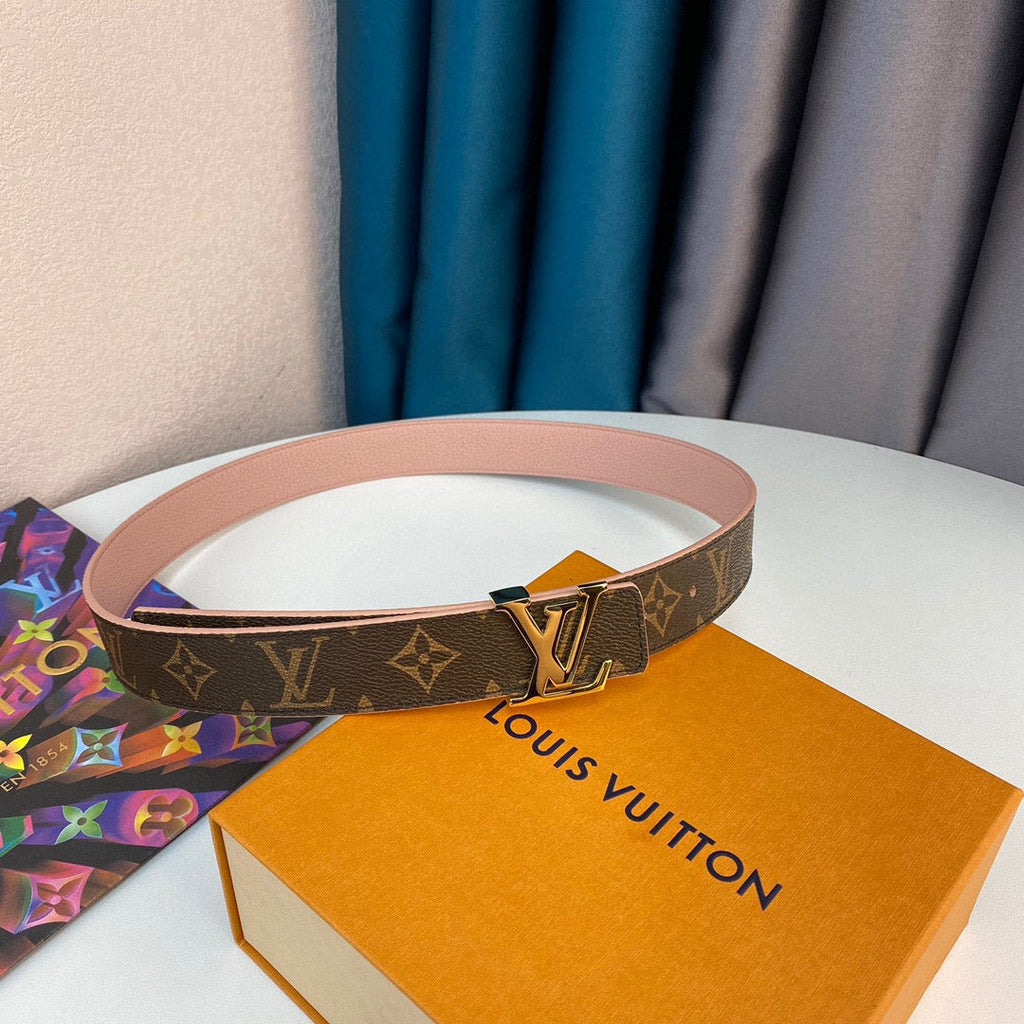 Louis Vuitton LV Initiales Belt Pink