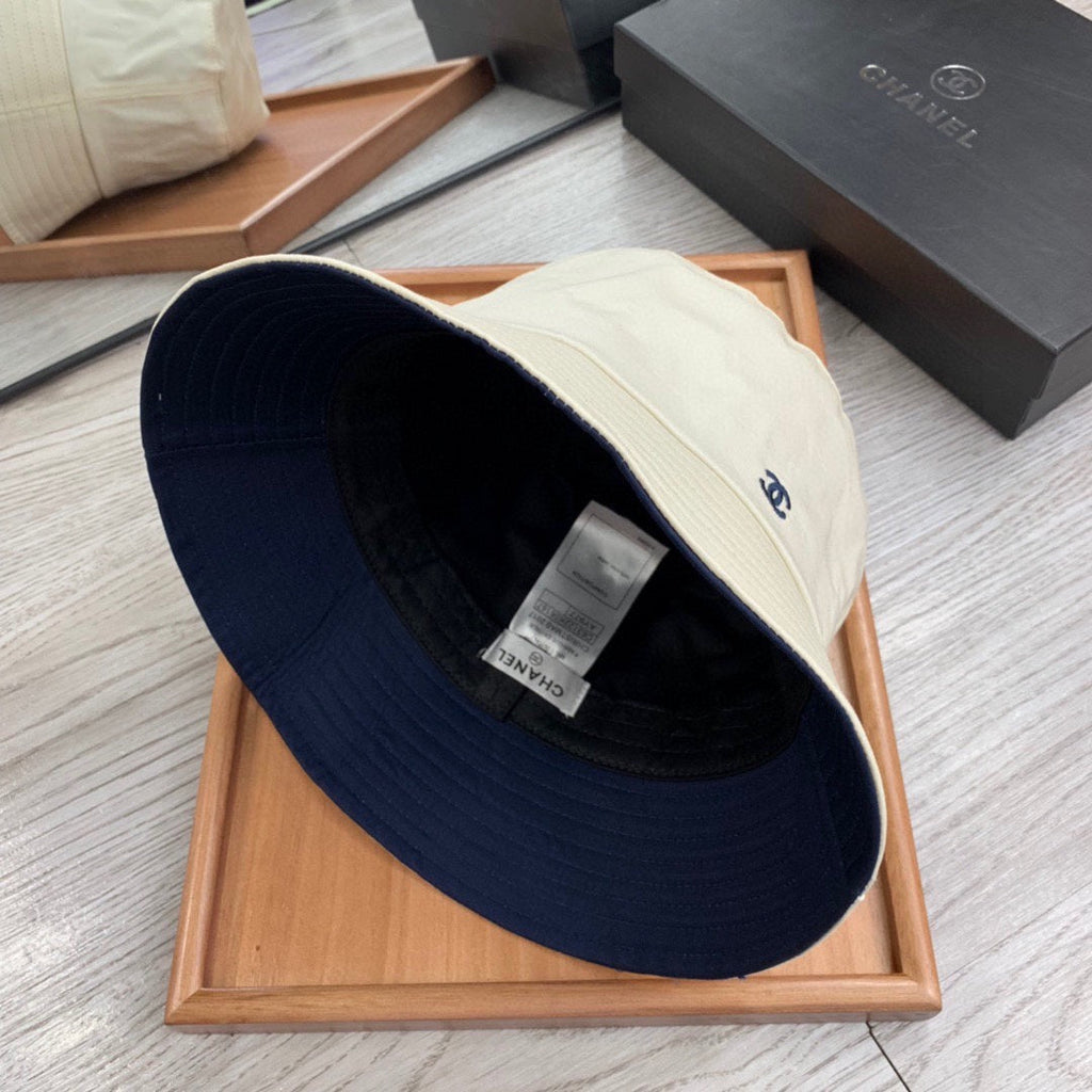 Chanel Cloche White Hat
