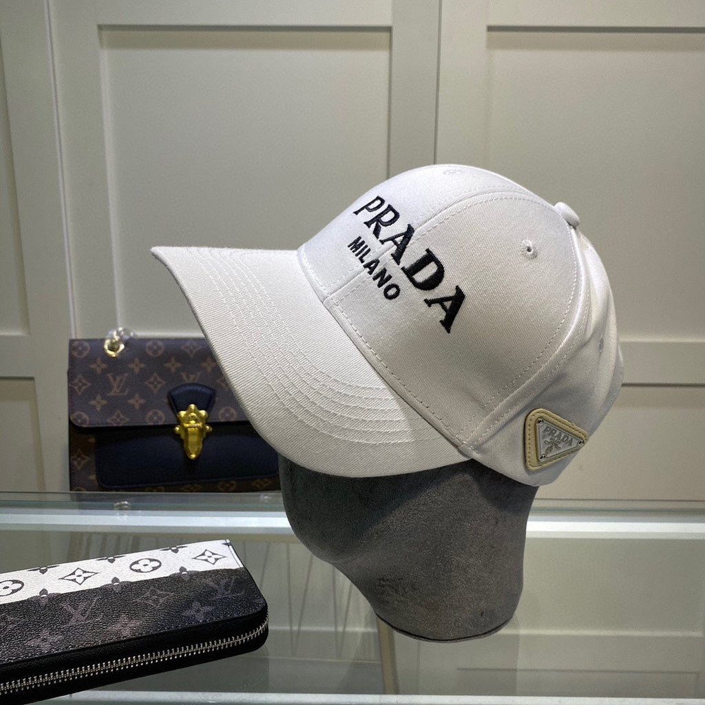 Prada Denim Baseball Cap