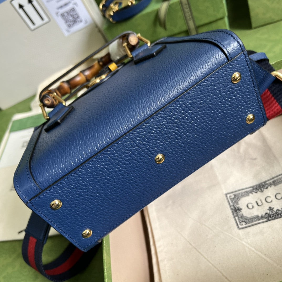 Gucci Ophidia GG Mini Bag 20cm Blue