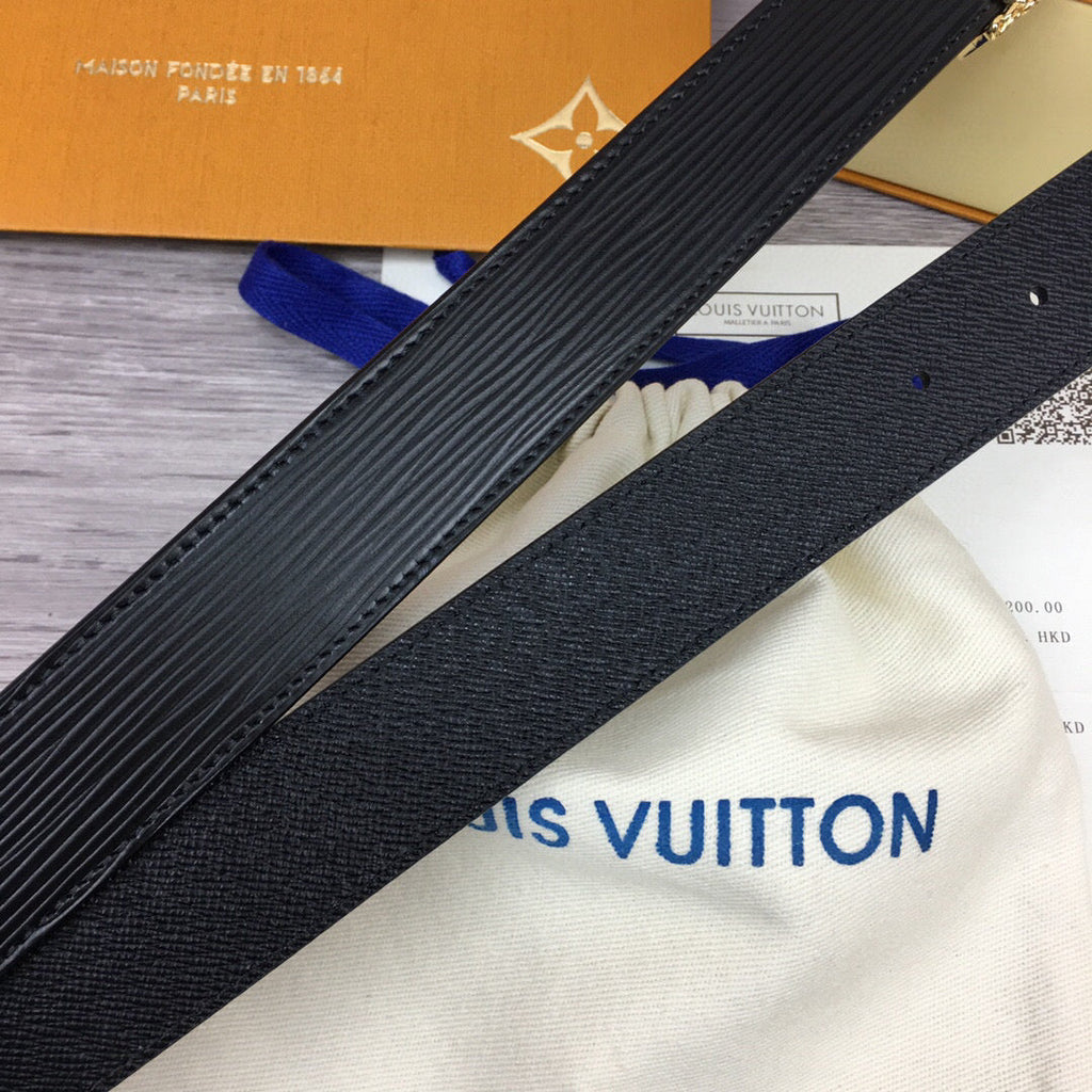Louis Vuitton Malletier Belt Black