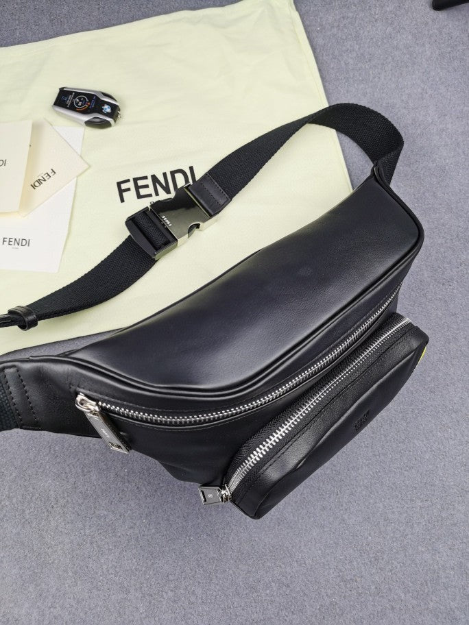Fendi Belt Bag 18cm Black