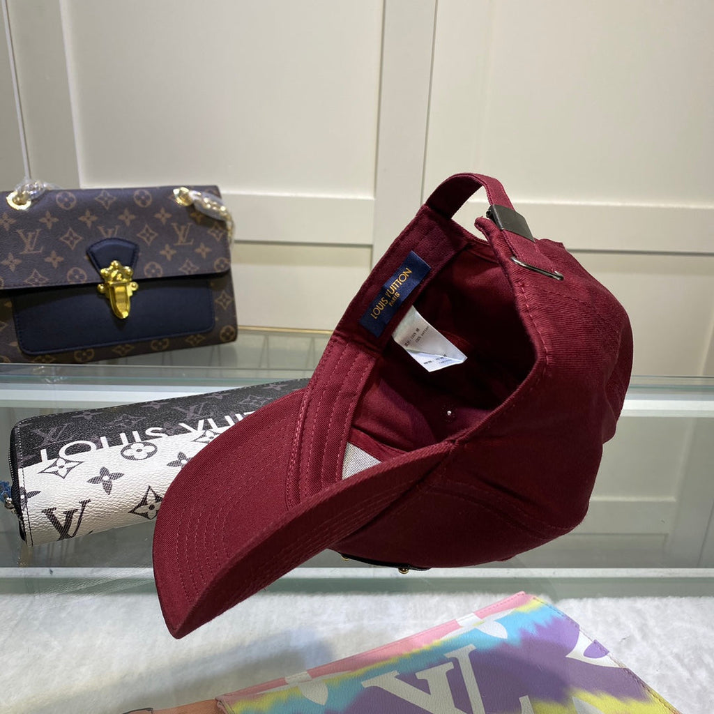 Louis Vuitton Embroidered Logo Baseball Cap