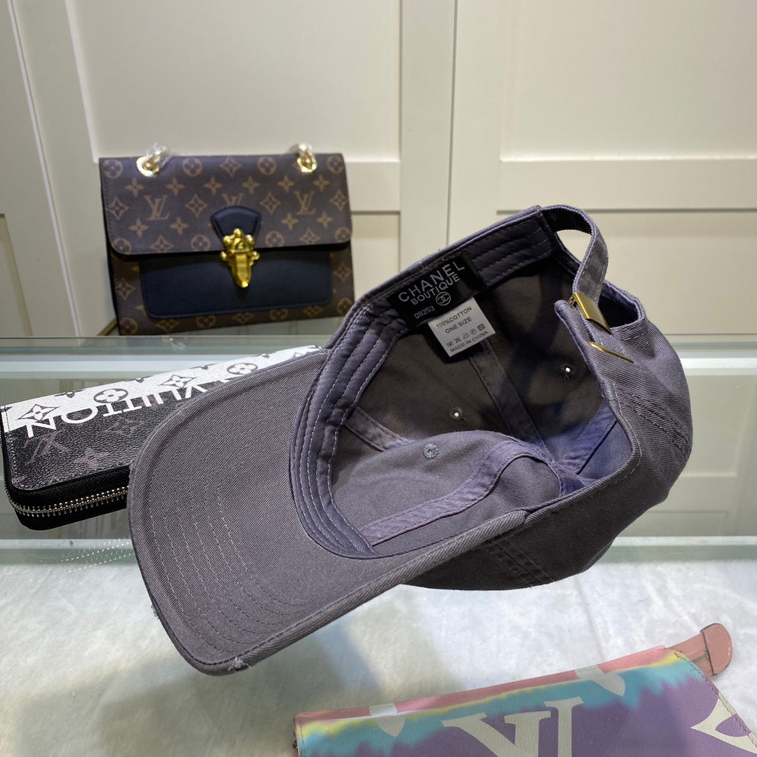 Chanel Dark Grey Cap