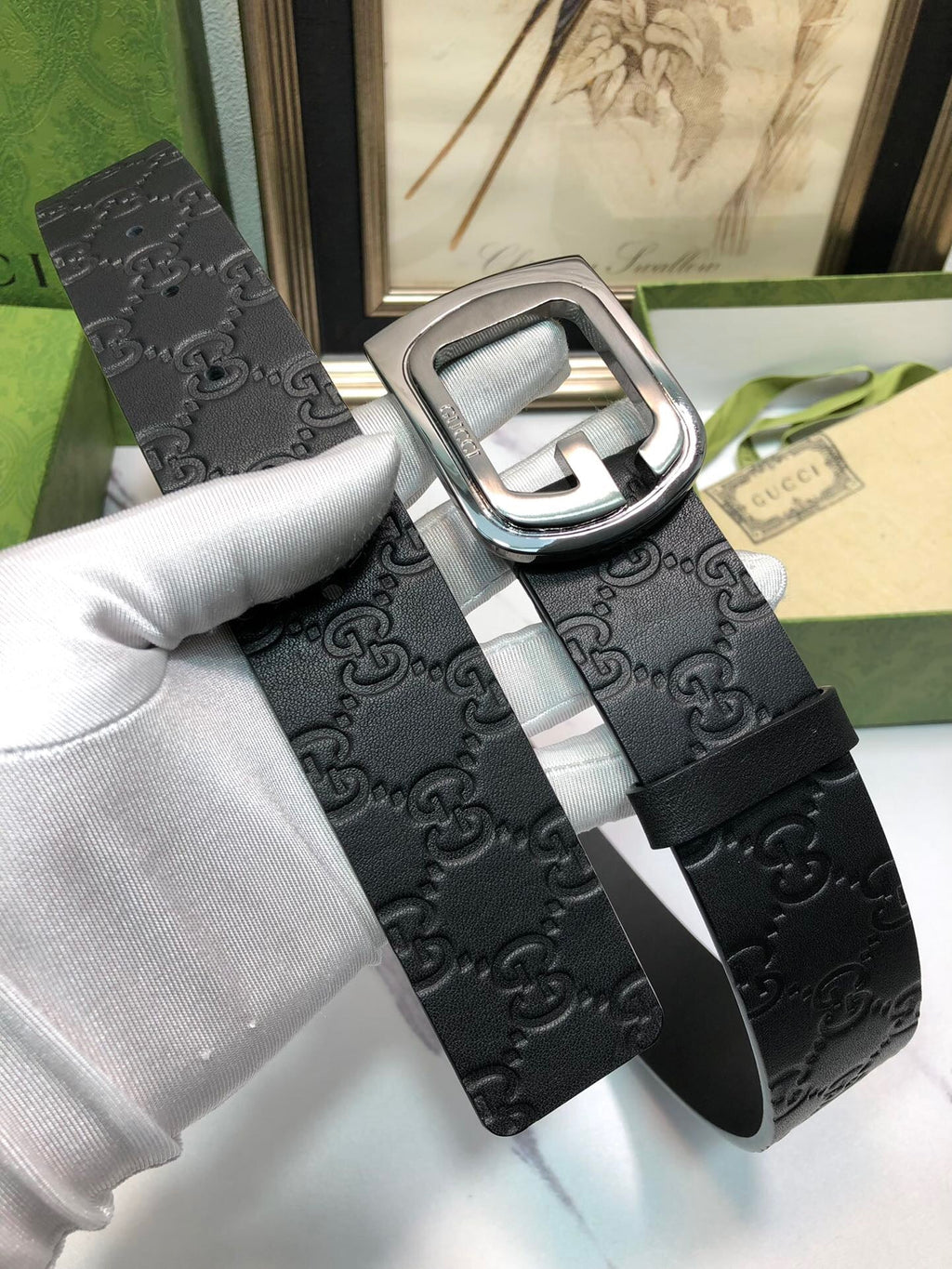 Gucci Marmont Reversible Belt