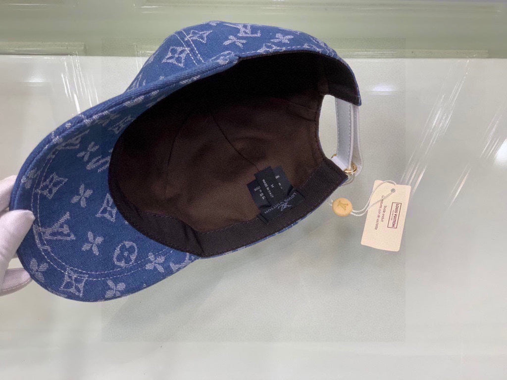 Louis Vuitton Get Ready Supreme Cap Blue