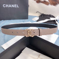 Chanel Belt With Double C Buckle