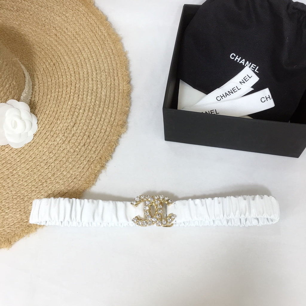 Chanel Belt With Double C Buckle