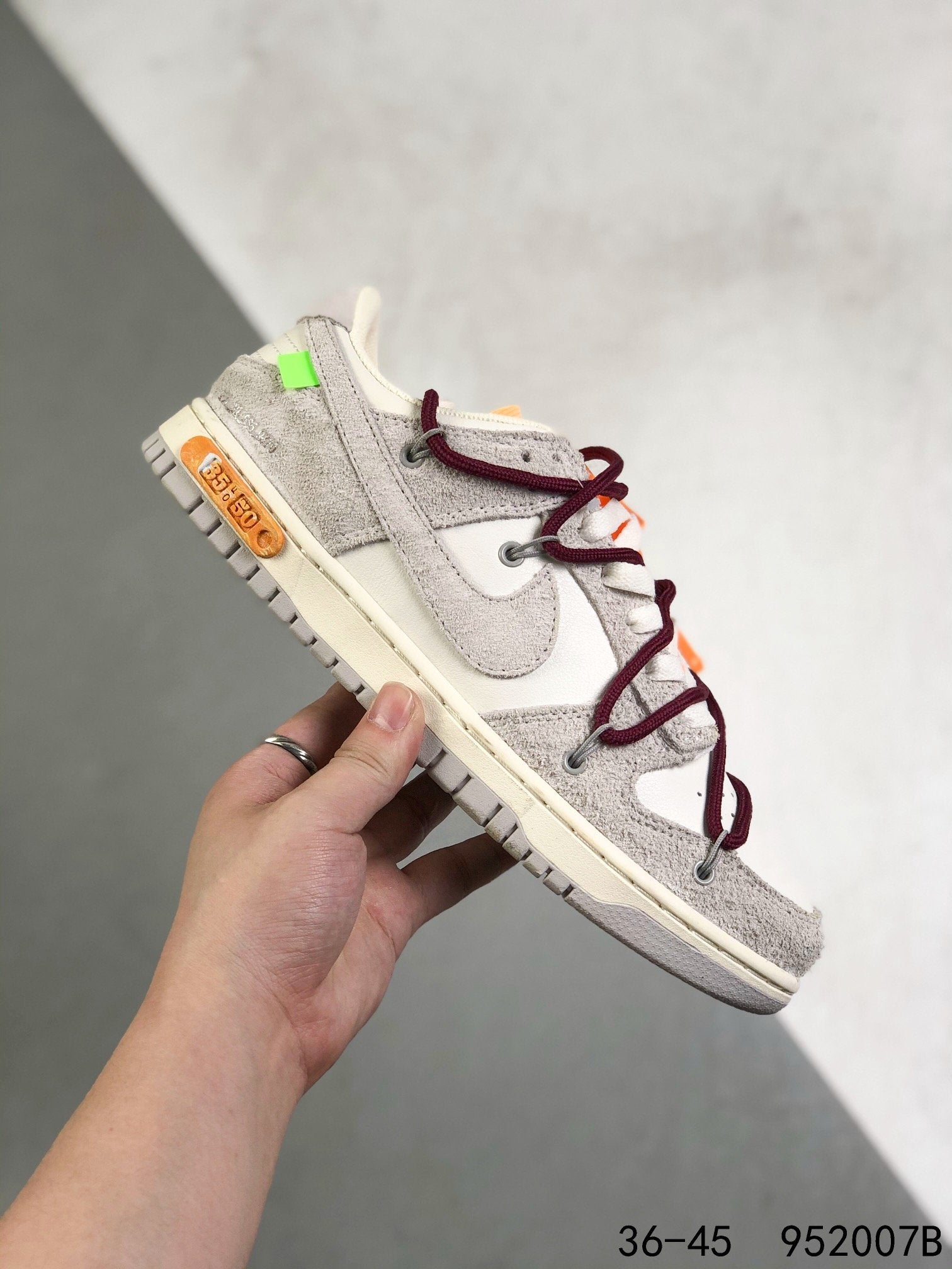 Nike Dunk Low Off-White Lot List