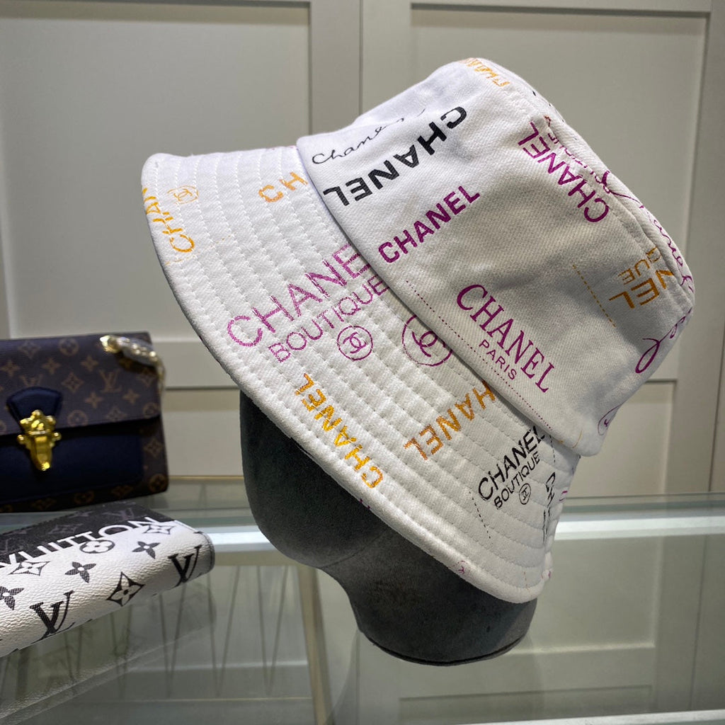 Chanel Cloche White Hat