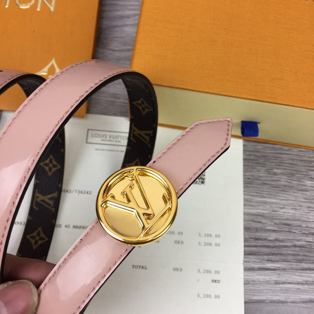 Louis Vuitton Cricle Belt Pink