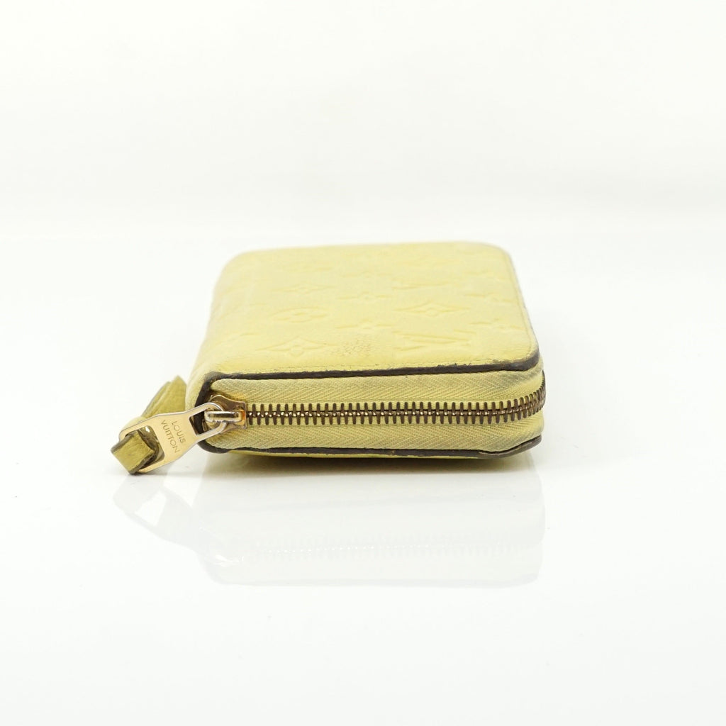 Louis Vuitton Zippy Wallet Yellow