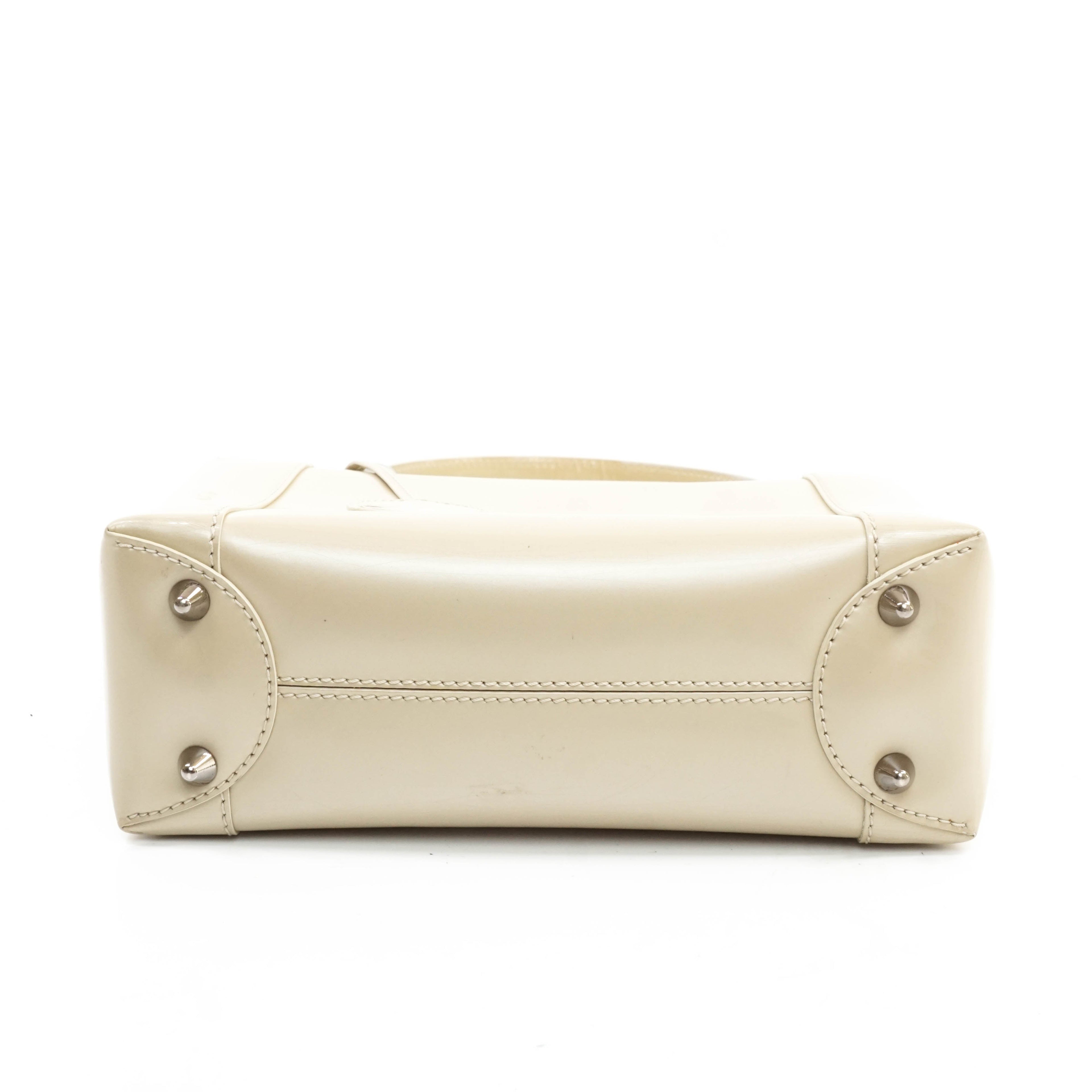 Christian Dior Hand Bag Enamel